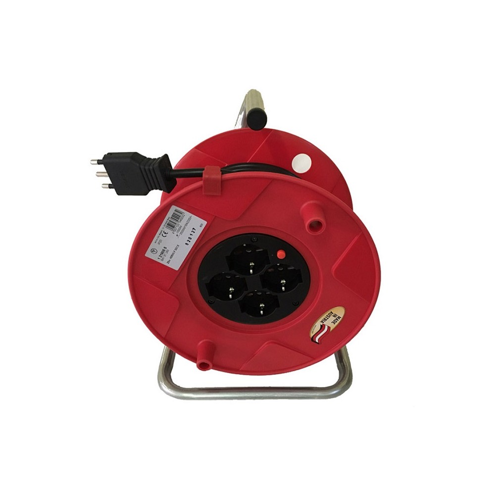 PROLUNGA TAMBURO AVVOLGICAVO ST MM260 CAVO H05VV-F3G1,5 NERO BRENNENSTUHL PROLUNGA TAMBURO AVVOLGICAVO ST MM260 CAVO H05VV-F3G1,5 NERO BRENNENSTUHL