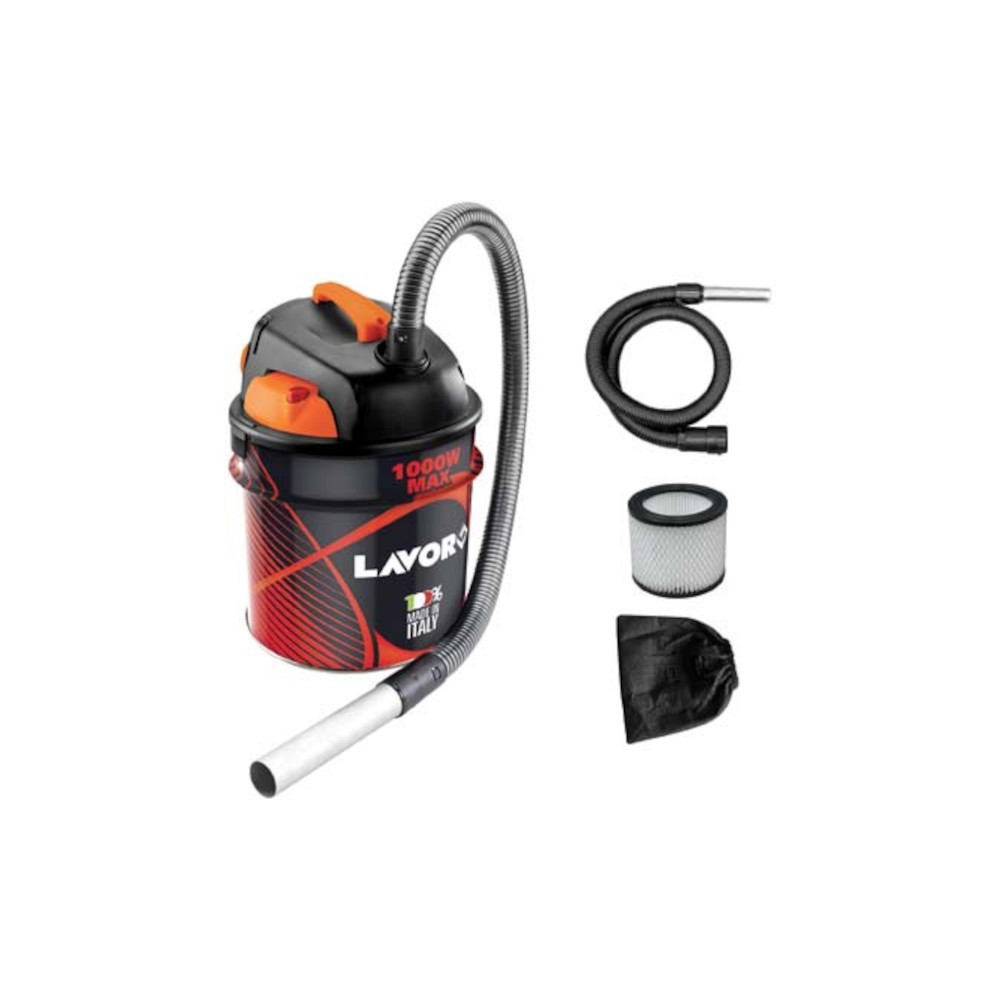 ASPIRAPOLVERI BIDONE CAMINI ASHLEY 18 LITRI 1000W