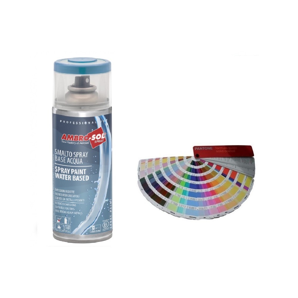 SMALTO BOMBOLETTA SPRAY BASE ACQUA MULTIUSO ML 400 COLORE  AMBRO-SOL