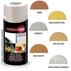 SMALTO BOMBOLETTA SPRAY EFFETTO METALLI PREZIOSI 400 ML  AMBRO-SOL