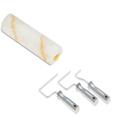 RULLO TESSUTO ACRILICO CON MANICO ARCHETTO CORTO