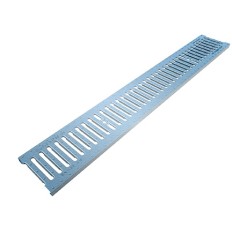 GRIGLIA EASY PER CANALETTE A PIOLI MT 1 ACCIAIO ZINCATO CLASSE A15-EN1433