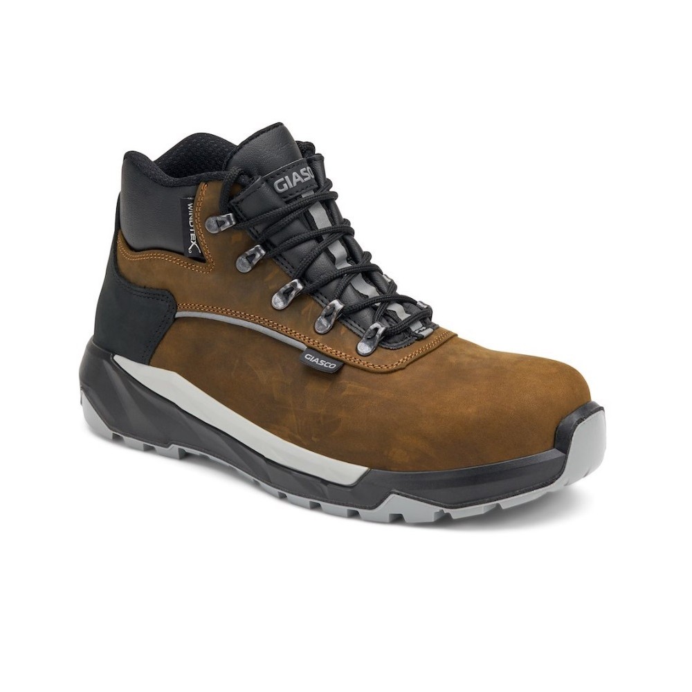 SCARPE ANTINFORTUNISTICHE MAKALU S7L FO CI SR PELLE NABUK INGRASSATO PULL-UP HYDRO GIASCO