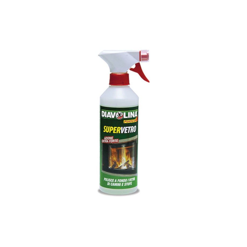 PULITORE SPRAY X VETRI CAMINI ML 500 DIAVOLINA