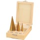 UTENSILI CONICI A GRADINO ASSORTIMENTO IN ACCIAIO HSS 3 Pcs. WOKIN