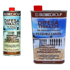 IMPERMEABILIZZANTE DIFESA TERRAZZE  ITALCHIMICI