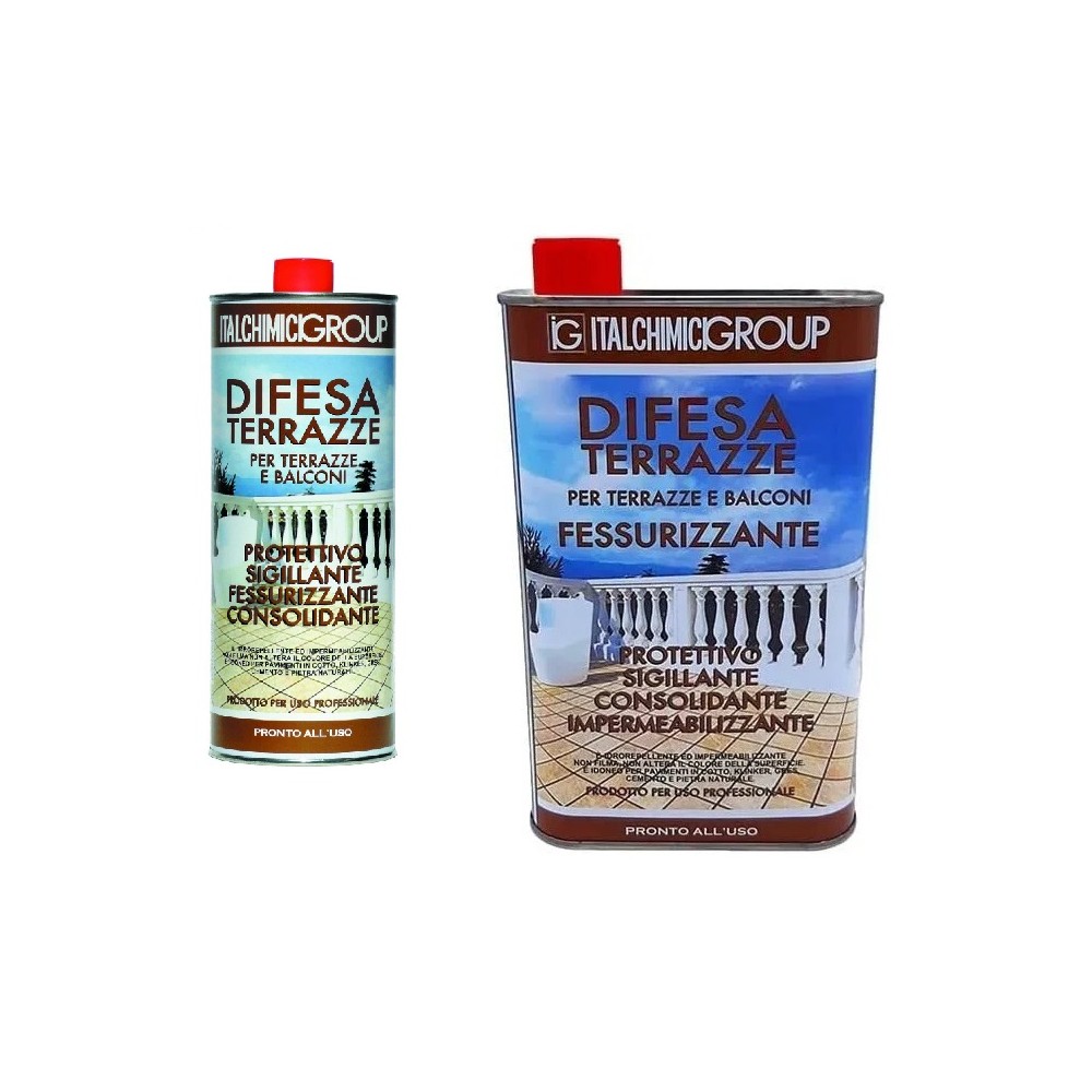 IMPERMEABILIZZANTE DIFESA TERRAZZE  ITALCHIMICI
