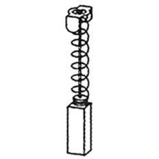 CARBONCINO RICAMBIO SPAZZOLA Z0836 MM 6X10 H.MM 15 CONFEZIONE 2 PEZZI COMPATIBILE MAKITA