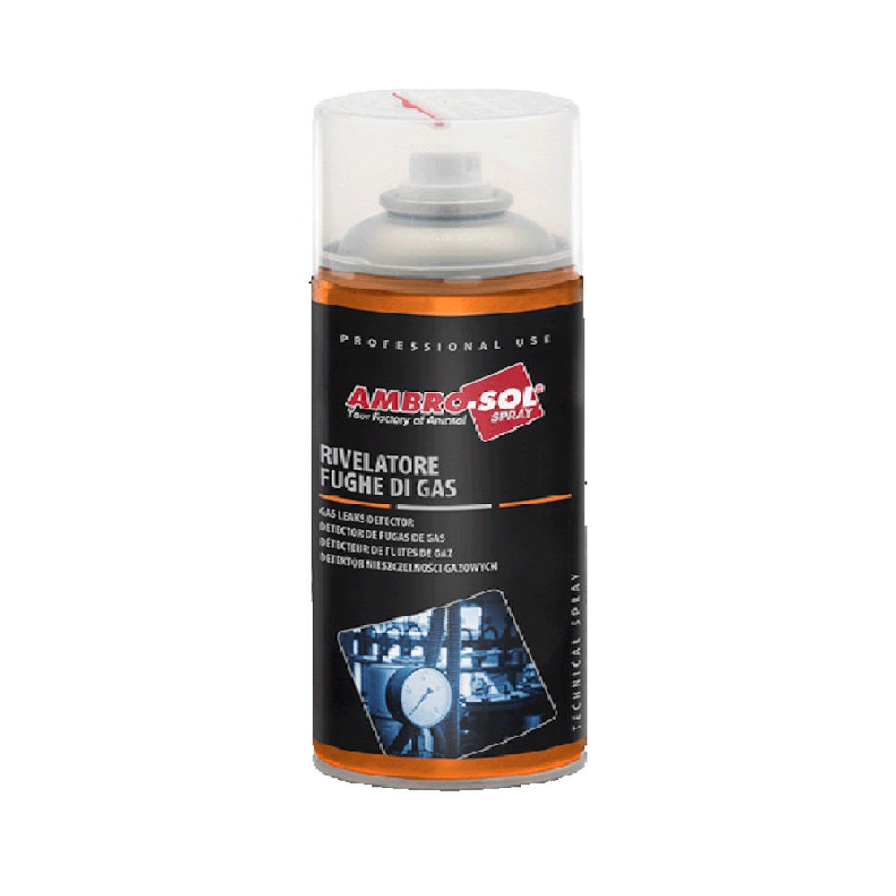 RIVELATORE BOMBOLETTA SPRAY FUGHE DI GAS 400 ML AMBRO-SOL