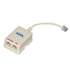 SPINA TELEFONO PLUG CON FILTRO ADSL