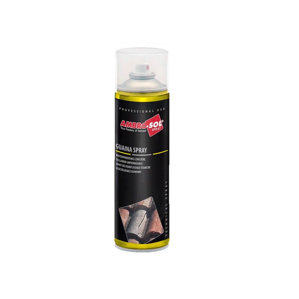 GUAINA BOMBOLETTA SPRAY TRASPARENTE IMPERMEABILE 500ml AMBRO-SOL