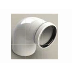 CURVA 90° SCARICO FUMI IN POLIPROPILENE MF