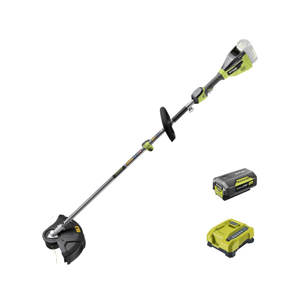 DECESPUGLIATORE BATTERIA RY36ELTX33A-140 COMPLETO DI 1 BATTERIA E CARICATORE RYOBI