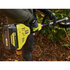 DECESPUGLIATORE BATTERIA RY36ELTX33A-140 COMPLETO DI 1 BATTERIA E CARICATORE + BATTERIA BPL36400D 36V LITIO 4 AH RYOBI