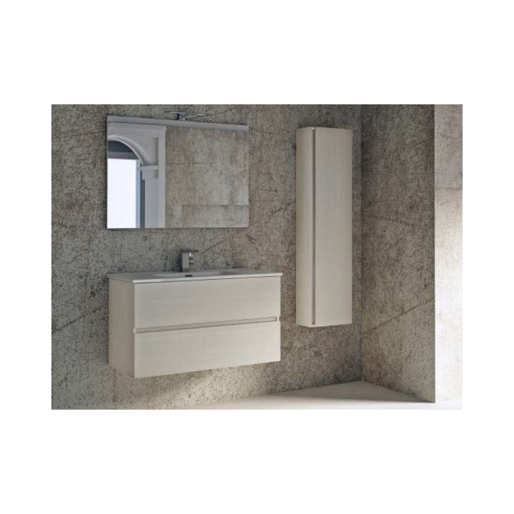 MOBILE BAGNO MONTI 05 BASE LAVABO SPECCHIO ILLUMINAZIONE LED