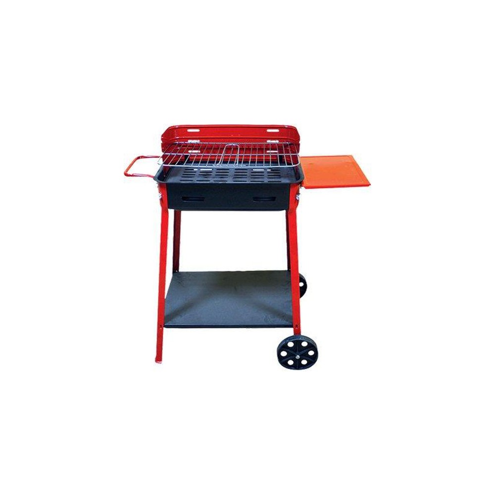 BARBECUE CARBONE CON RUOTE FD CM 45X30 H CM 85