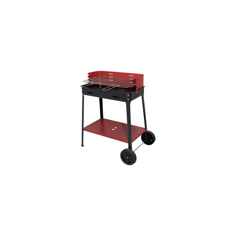 BARBECUE CARBONE FLAVIA CON RUOTE CM 60X35