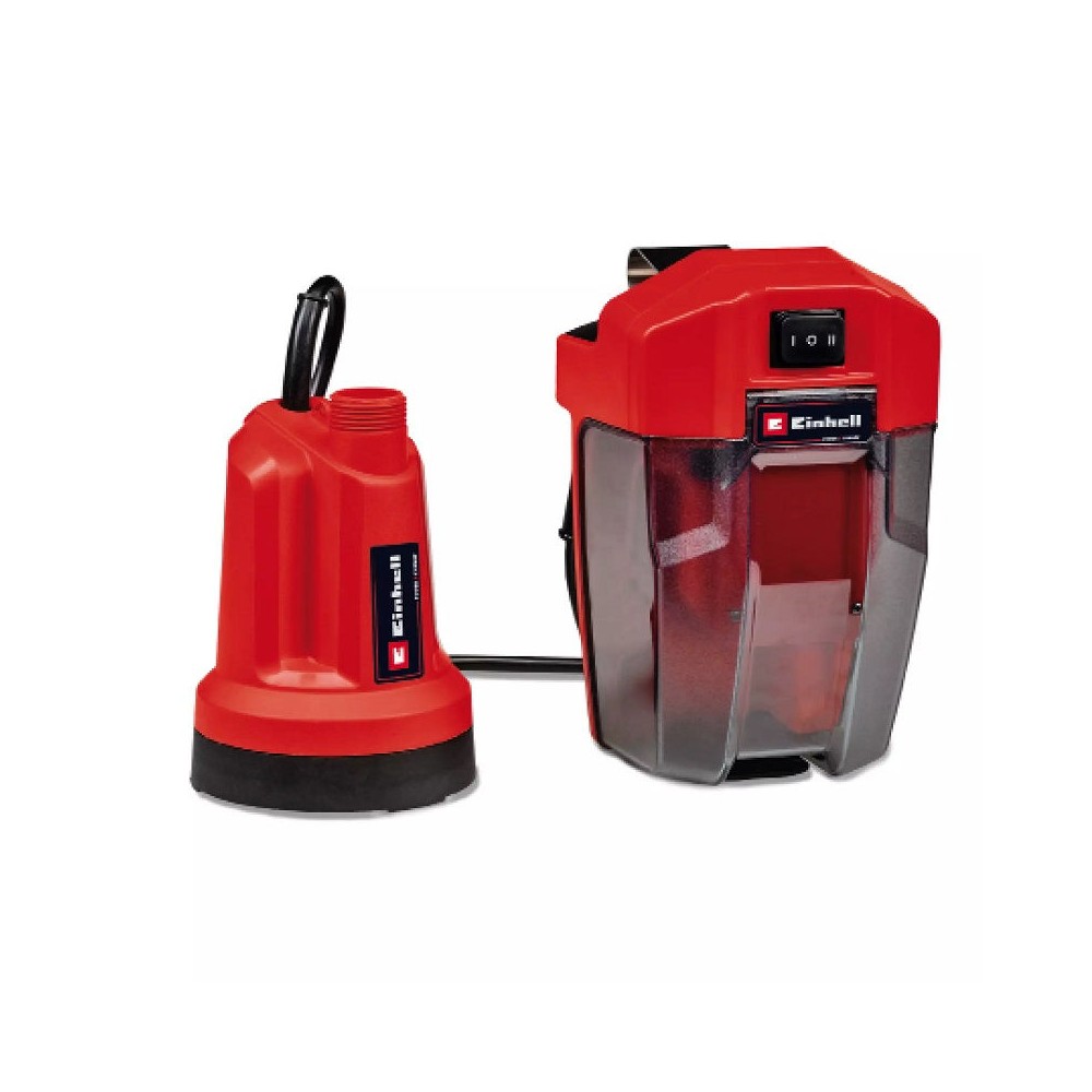 POMPA SOMMERSA PER ACQUE CHIARE A BATTERIA GE-SP 18 LL LI-SOLO EINHELL