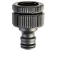 RACCORDO TUBO PLASTICA PRESA ACQUA RUBINETTO 3/4" E 1/2"