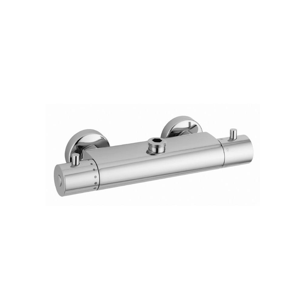 MISCELATORE DOCCIA ESTERNO TERMOSTATICO CROMATO Ø 3/4" FRAMO