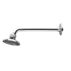 DOCCIA BRACCIO EKO TONDO CON SOFFIONE LUNGHEZZA 30 CM ATTACCO Ø 1/2" CROMO