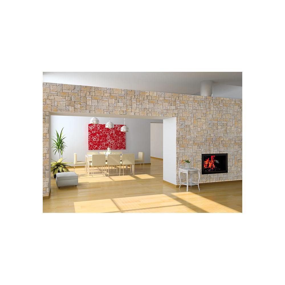 PIETRA LEGGERA CREDARO LIGHT C54 BEIGE DA RIVESTIMENTO FONDO SPESSORE CM 3-4