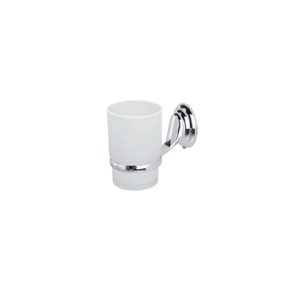ACCESSORI BAGNO LINEA FACILE PORTA SPAZZOLINI CROMO