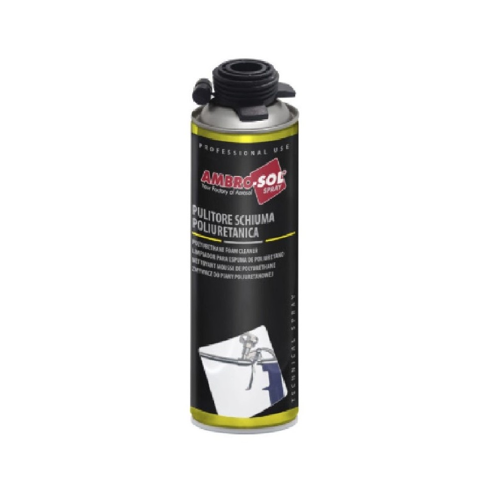 PULITORE BOMBOLETTA SCHIUMA POLIURETANICA 500 ML AMBRO-SOL