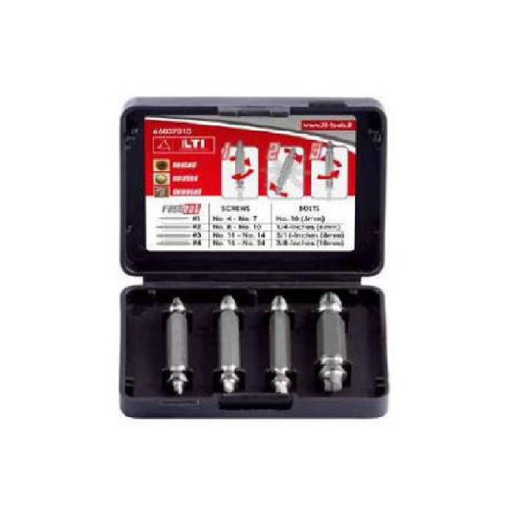 SET ESTRATTORI PER VITI PEZZI 4 LTI