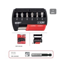 INSERTI MYBIT 7 ESSENTIAL MIX PH/PZ/TG PEZZI 6 + PORTA INSERTO LTI