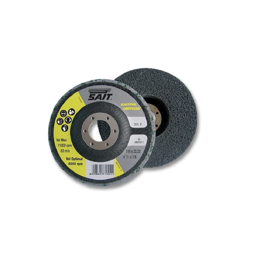 DISCO SAITPOL-UT Ø MM 115 FORO Ø MM 22,23 2S SAIT