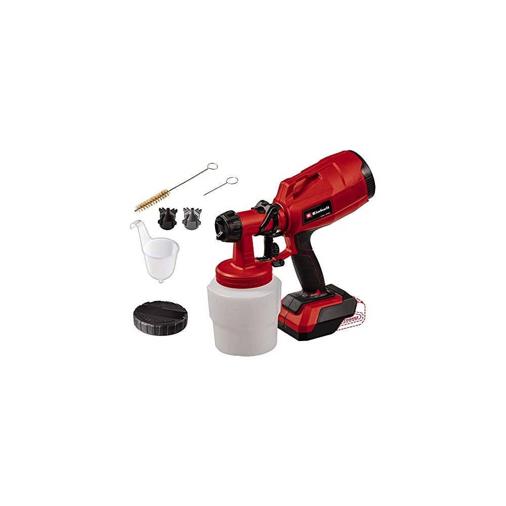 PISTOLA VERNICIATURA BATTERIA TC-SY 18/60 SOLO CORPO MACCHINA VOLT 18 X-CHANGE EINHELL