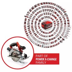 SEGA CIRCOLARE TC-CS 18/165 MM 165 SOLO CORPO MACCHINA VOLT 18 X-CHANGE EINHELL