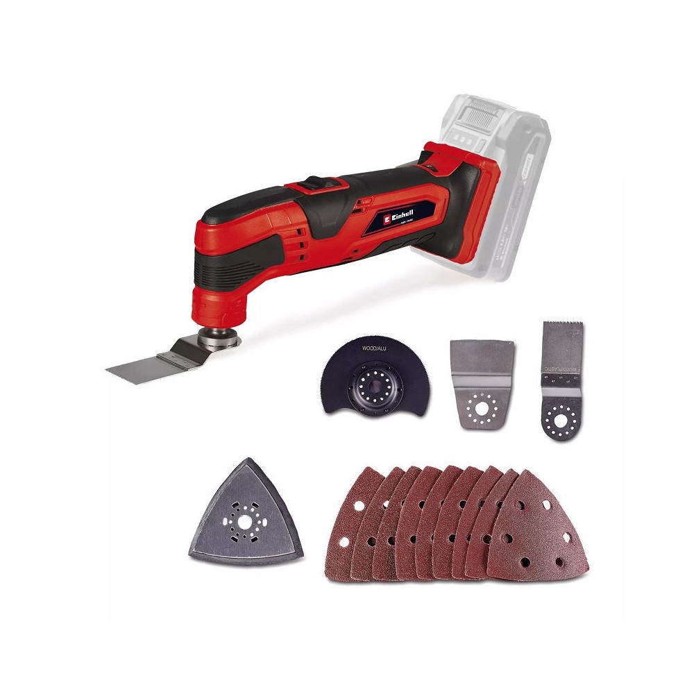 UTENSILI MULTIFUNZIONE A BATTERIA TC-MG 18 LI VOLT 18 SOLO CORPO MACCHINA VOLT 18 X-CHANGE EINHELL