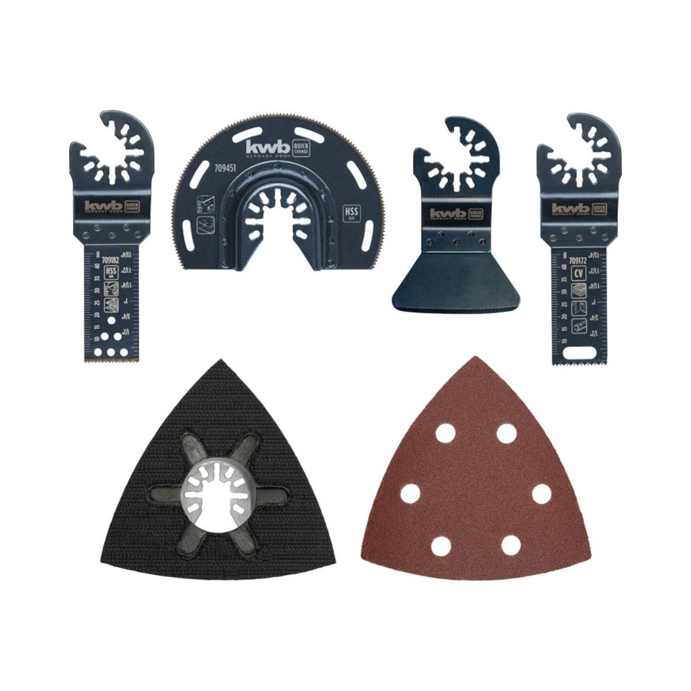 UTENSILI MULTIFUNZIONE SET 17 PZ KWB