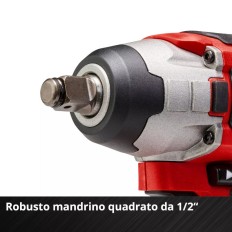 AVVITATORE IMPULSI BATTERIA IMPAXXO 18 VOLT 18X-CHANGEEINHELL