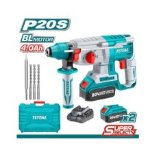 MARTELLO TASSELLATORE ROTATIVO BATTERIA VOLT 20V 1 CARICABATTERIE + 1 BATTERIA CON VALIGIA TOTAL