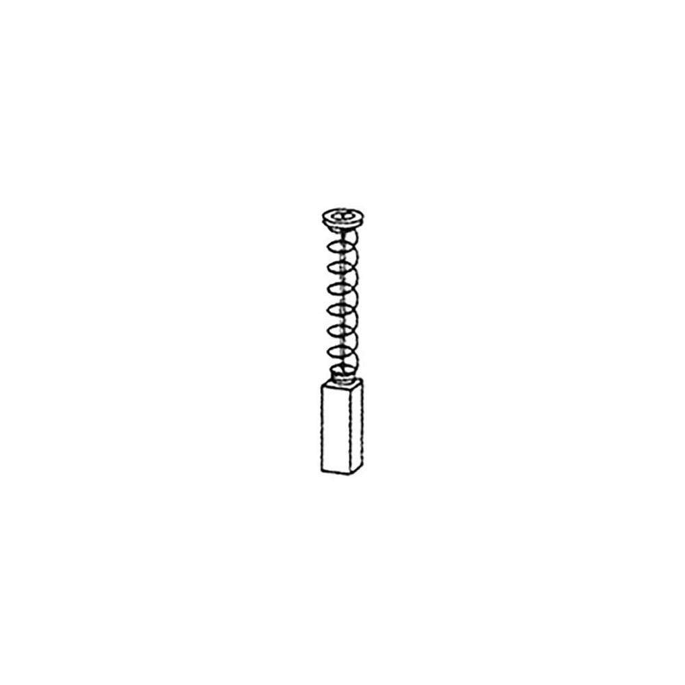CARBONCINO RICAMBIO SPAZZOLA MM 6 X 9 ALTEZZA 12 MM CONFEZIONE 2 PEZZI COMPATIBILE MAKITA