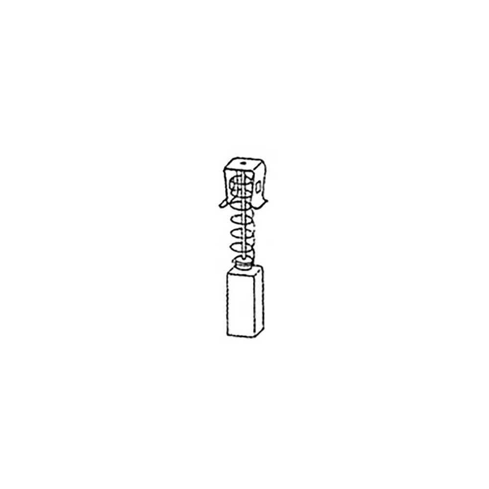 CARBONCINO RICAMBIO SPAZZOLA MM 6 X 9 ALTEZZA 11 MM CONFEZIONE 2 PEZZI COMPATIBILE MAKITA