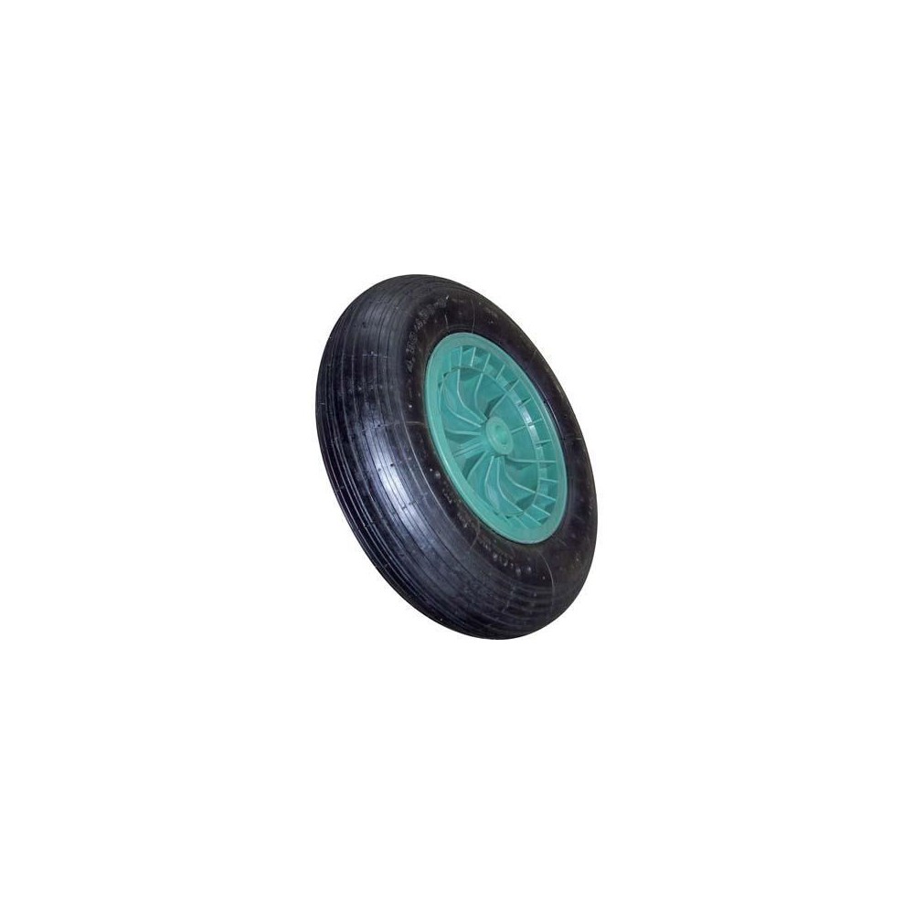 RUOTA PNEUM CARRIOLA GARDEN BIG-TWO PRIMULA HAND 4 X 8" DISCO PLT MOZZO 130 MM