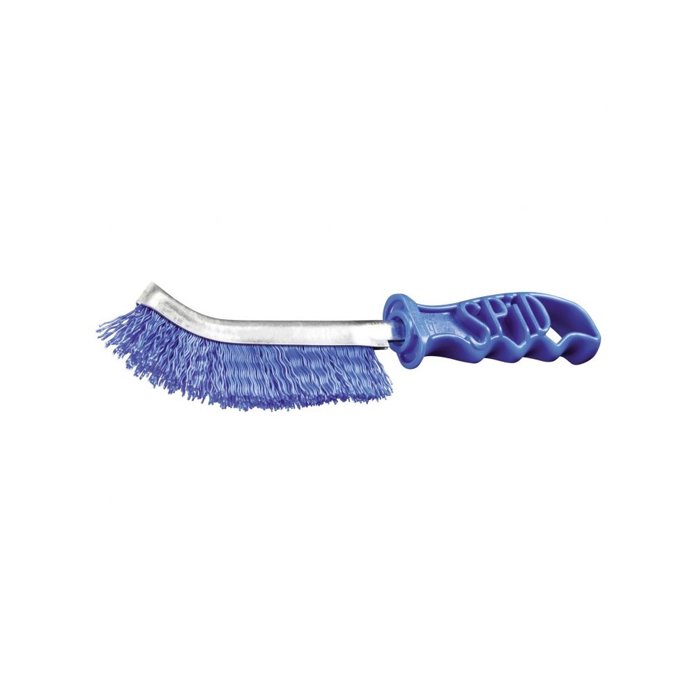 SPAZZOLA CONVESSA CON FILI NYLON E MANICO ERGONOMICO