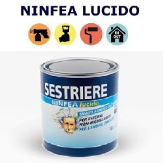 SMALTO NINFEA AD ACQUA BIANCO LUCIDO