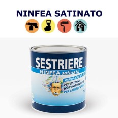 SMALTO NINFEA AD ACQUA BIANCO SATINATO