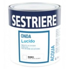 SMALTO ONDA AD ACQUA BIANCO LUCIDO  SESTRIERE