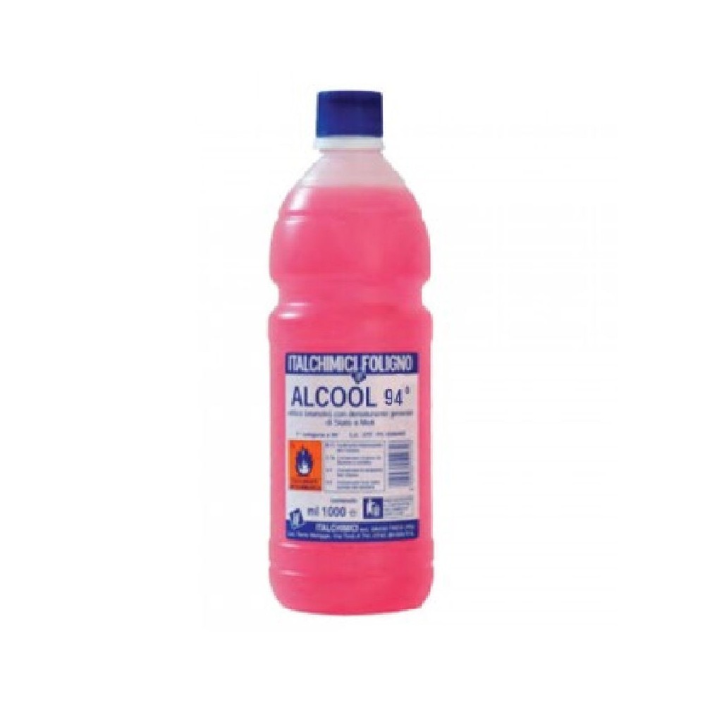 ALCOOL ETILICO DENATURATO 94° DA LT  1