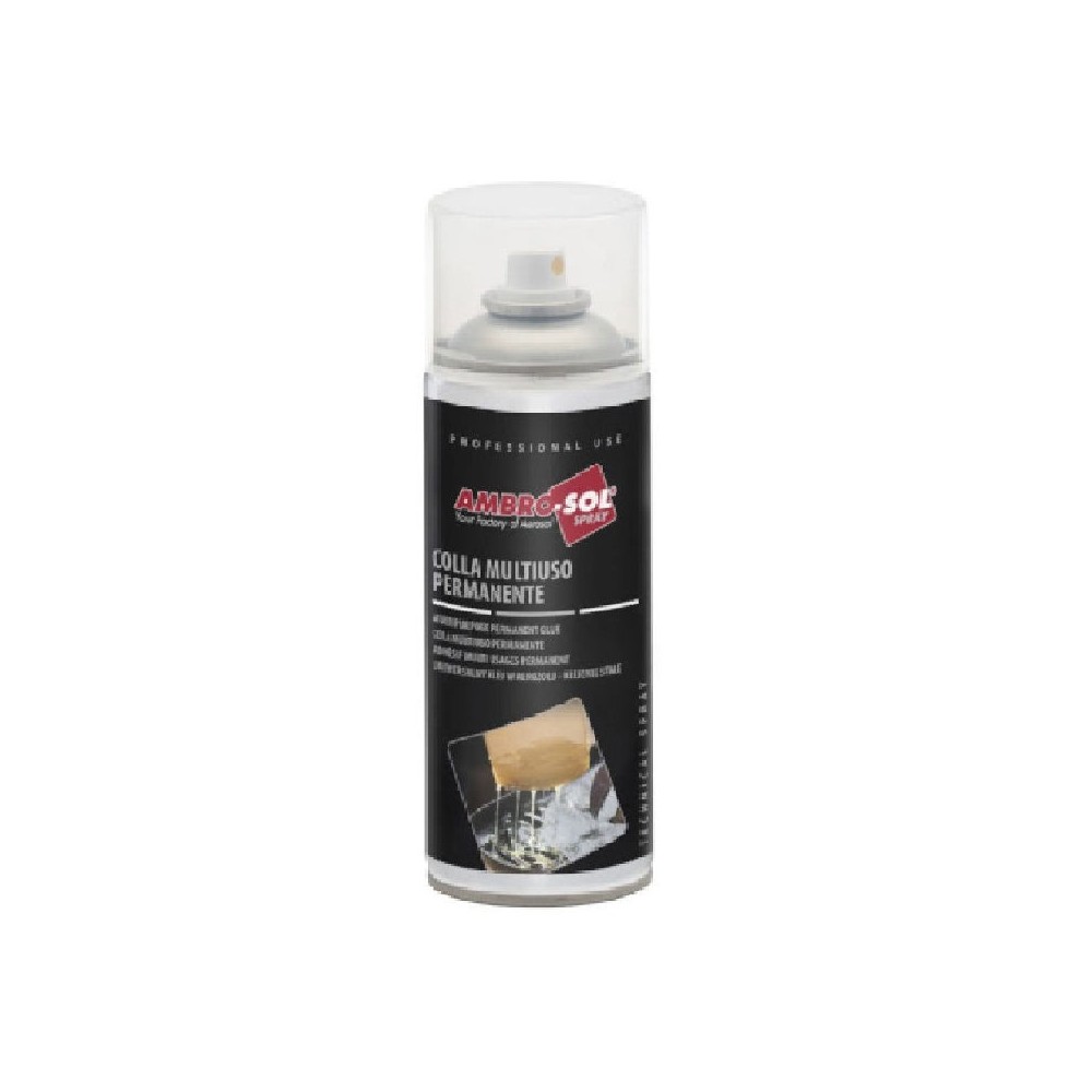 COLLA BOMBOLETTA SPRAY MULTIUSO PERMANENTE 400 ML  AMBRO-SOL