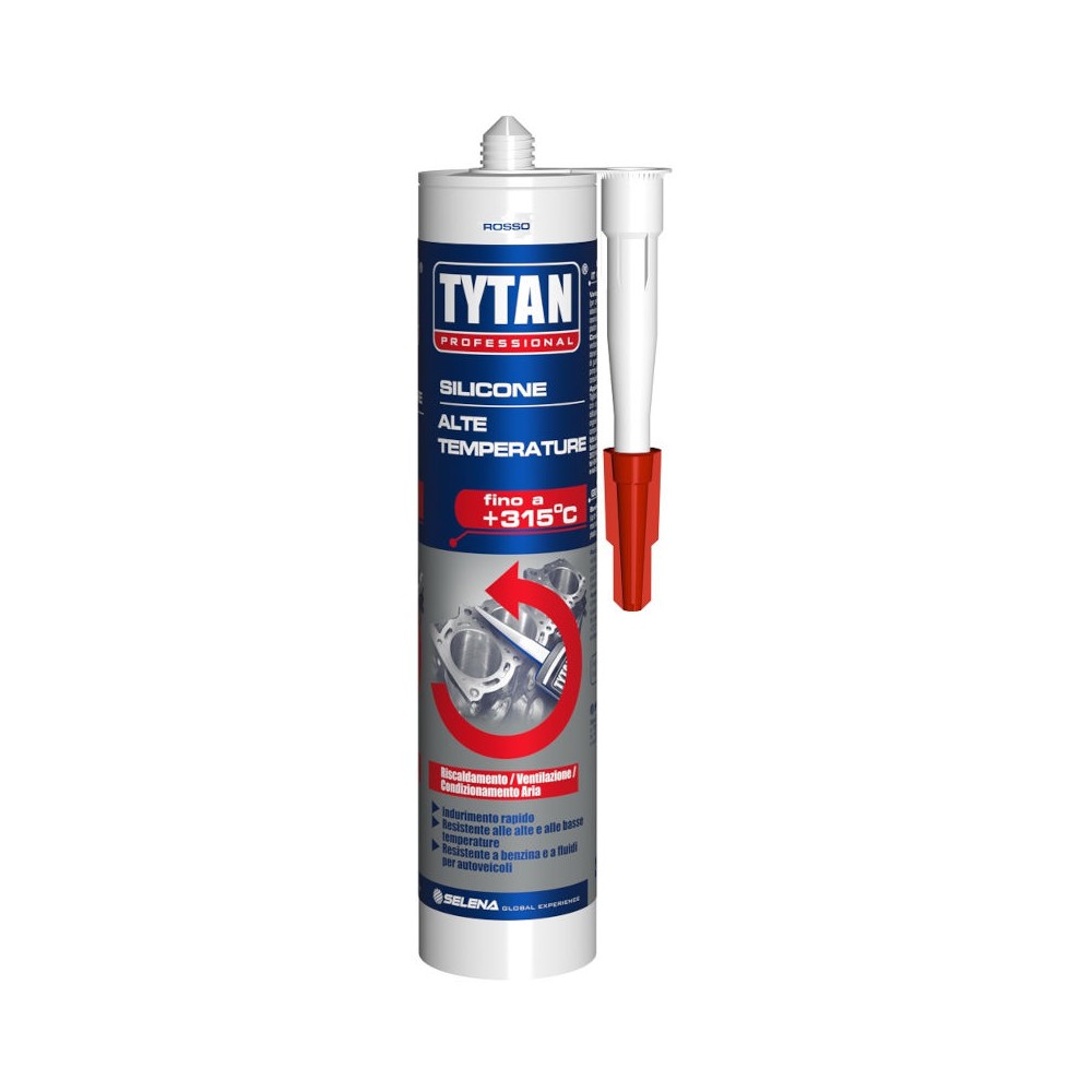 SILICONE NERO ALTA TEMPERATURA NERO TYTAN