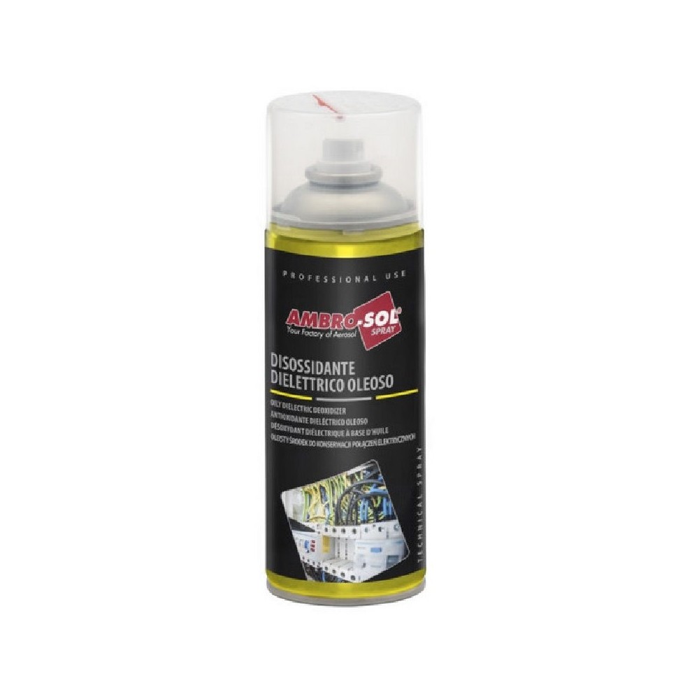 DISOSSIDANTE BOMBOLETTA SPRAY DIELETTRICO OLEOSO 400 ML AMBRO-SOL