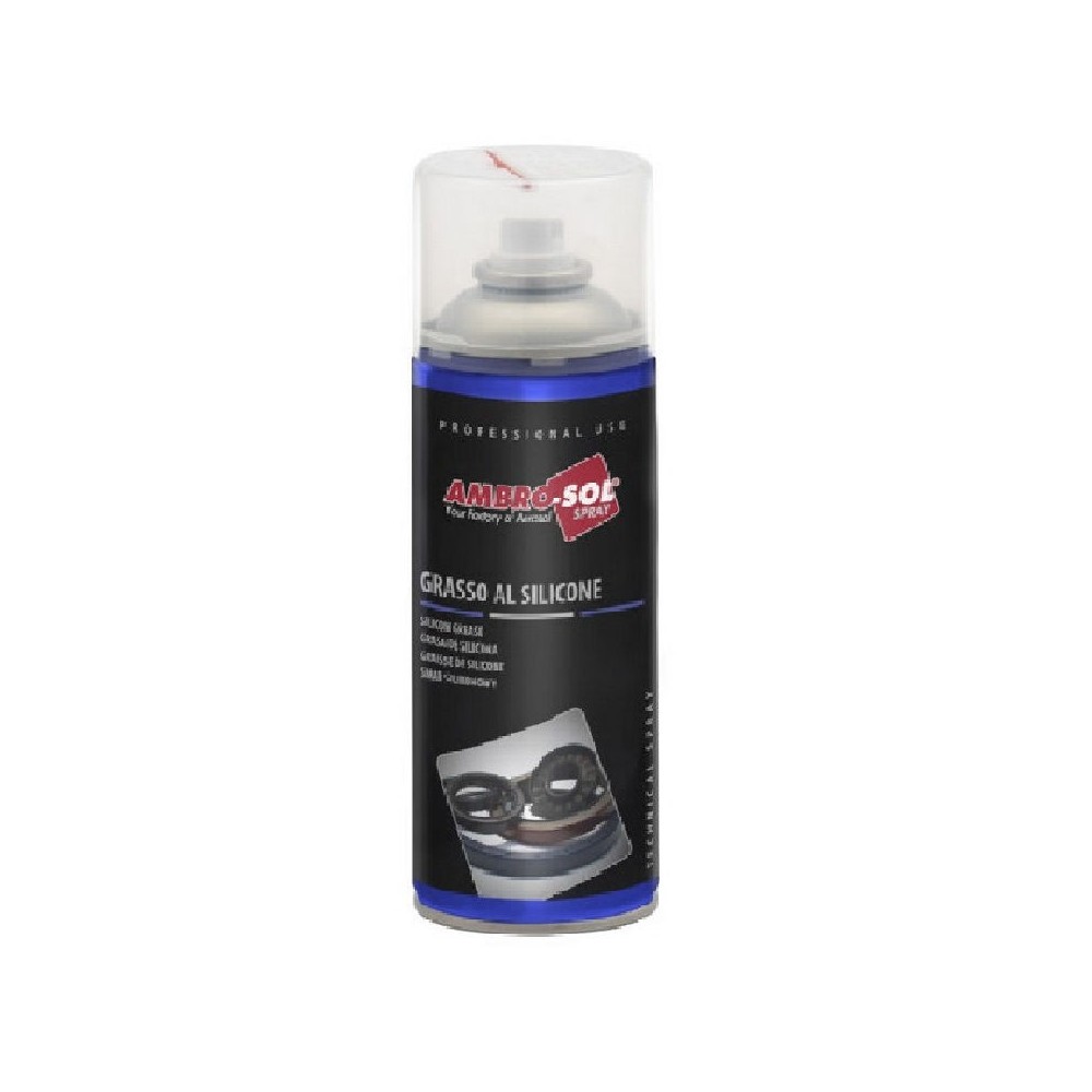 GRASSO BOMBOLETTA SPRAY AL SILICONE MULTIUSO ML 400 AMBRO-SOL