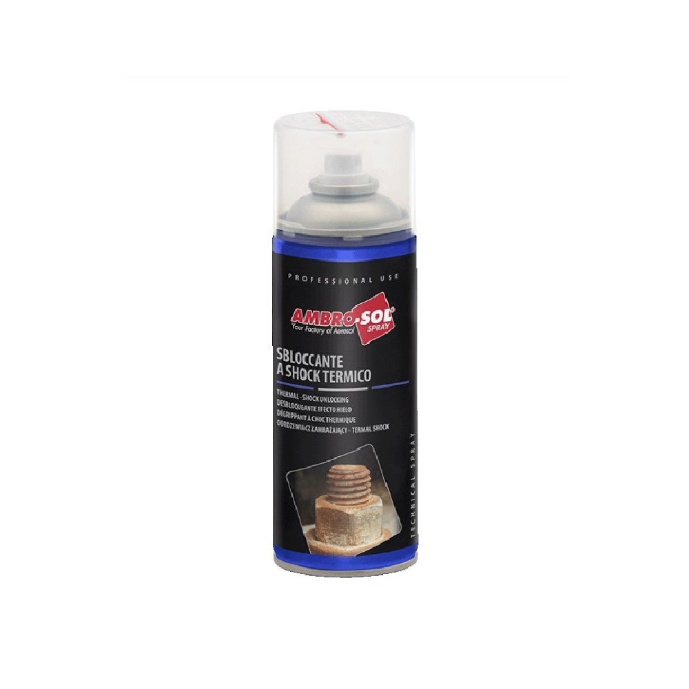 SBLOCCANTE BOMBOLETTA SPRAY SHOCK TERMICO ML 400 AMBRO-SOL